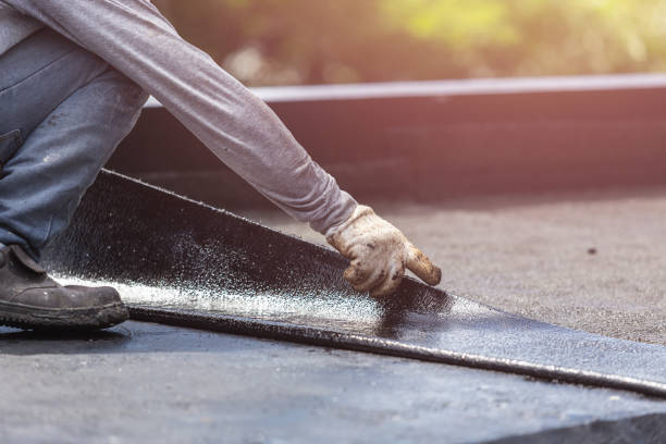 Professional Waterproofing technician working in Friendship, WI